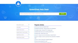SplashData Inc | Portal