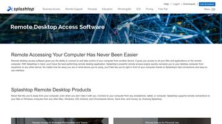 Remote Desktop Access Software - Splashtop Inc.