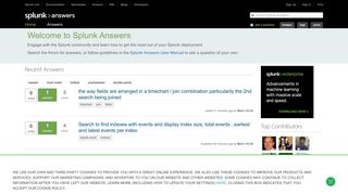 Splunk Answers: Ask Questions, Get Support