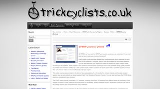 SPMM Course (Online) - Trickcyclists