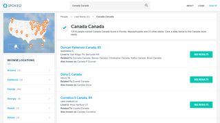 Canada Canada's Phone Number, Email, Address, Public ... - Spokeo