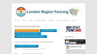 2016 London Youth Championships | London Region Fencing