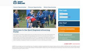 Sport England eSourcing Portal
