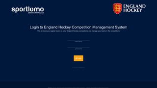 Sportlomo Sports Manager - England Hockey