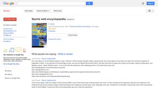 Sports web encyclopaedia - Google Books Result