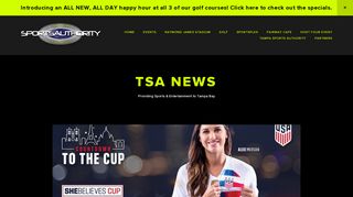 TSA News — Tampa Sports Authority