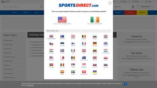 Existing Orders | SportsDirect.com Ireland