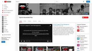 Sports Illustrated Play - YouTube