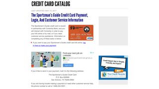 The Sportsman's Guide Credit Card Payment, Login, and Customer ...