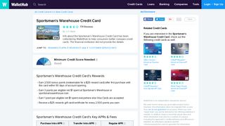 Sportsman's Warehouse Credit Card Reviews - WalletHub