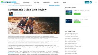 Sportsman's Guide Visa Review | CompareCards