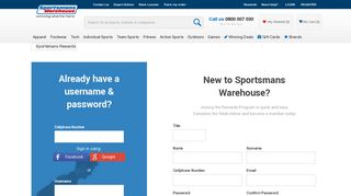Sign up for Sportsmans Rewards | Sportsmans Warehouse