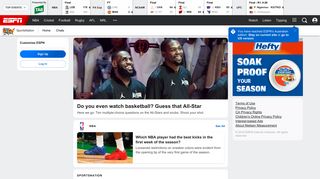 SportsNation: Sports Trivia, Polls, Chat and More - ESPN
