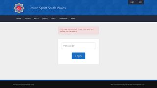 Police Sport South Wales Login - About Police Sport South Wales
