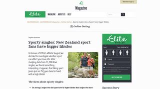 Sporty singles: do sport fans have bigger libidos? | EliteSingles