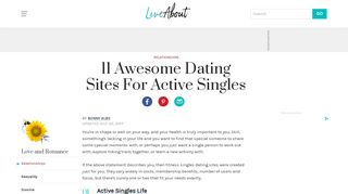 11 Awesome Dating Sites For Active Singles - LiveAbout