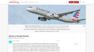 Sporty's Studdy Buddy - Airline Pilot Questions & Answers - Airline ...