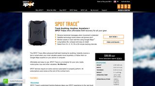 SPOT Trace, Anti-Theft Tracking Device | SPOT