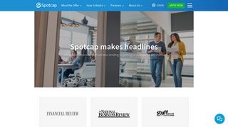 Our unique approach is getting media attention | Spotcap