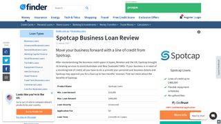 Spotcap Small Business Loan Review and Fees | finder.com.au