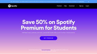 Premium for Students - Spotify