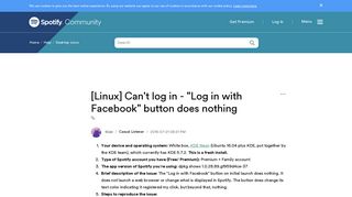 [Linux] Can't log in - 
