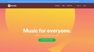 Music for everyone - Spotify
