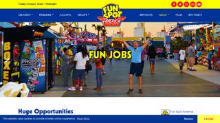Fun Spot Careers | Fun Spot Jobs | Work At Theme Park
