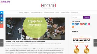 Smart & Final: Effectively Engaging 10000+ Employees - Achievers