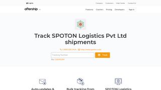 SPOTON Logistics Pvt Ltd Tracking - AfterShip
