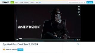 Spotted Fox Deal TAKE OVER on Vimeo