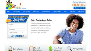 Payday Loan Online - Spotya!