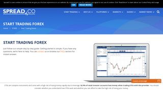 Start Trading Forex | Spread Co