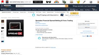 Amazon.com: Spreadex Financial Spread Betting & Forex Trading ...