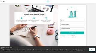Sell on the Marketplace - Spreadshirt