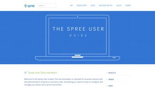 Spree User Documentation | Spree - Ruby on Rails e-commerce ...
