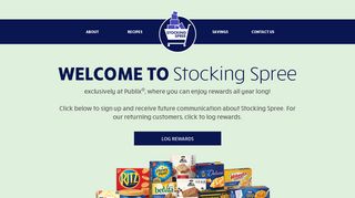 Stocking Spree – Rewards Exclusively At Publix
