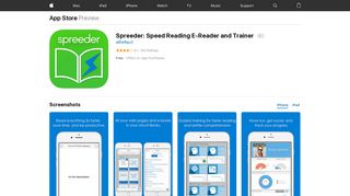 Spreeder: Speed Reading E-Reader and Trainer on the App Store