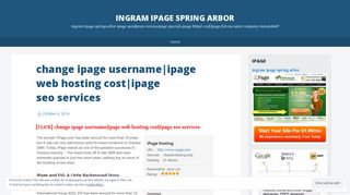 ingram ipage spring arbor - WordPress.com