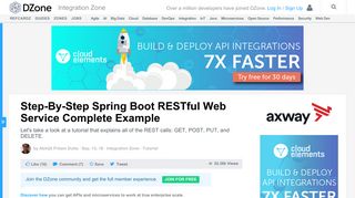 Step-By-Step Spring Boot RESTful Web Service Complete Example ...