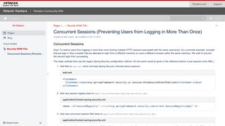 Concurrent Sessions (Preventing Users from Logging in More Than ...