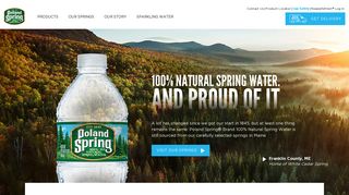 Bottled Water | Poland Spring® Brand 100% Natural Spring Water