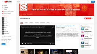 Springboard VR - YouTube