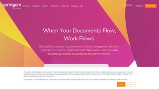 SpringCM | Optimize Your Contract and Document Process