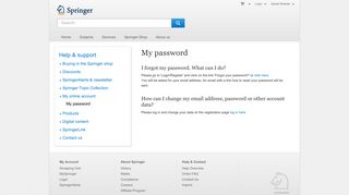 My password - Springer