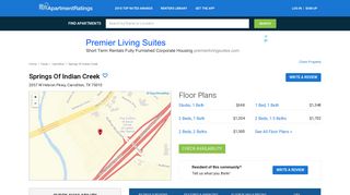 Springs Of Indian Creek - 199 Reviews | Carrollton, TX Apartments for ...