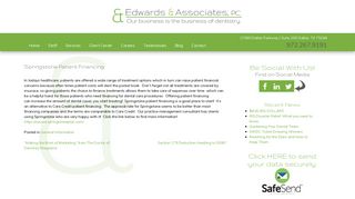 Springstone Patient Financing - RT Edwards & Associates PC