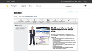 Sprint Services - BlackBerry Internet Service - Shop.Sprint.com
