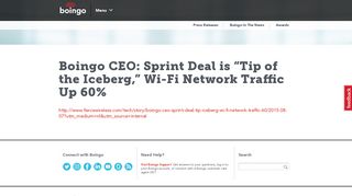 Boingo CEO: Sprint Deal is 