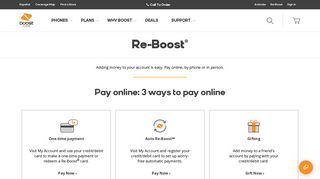 Boost Mobile | Re-Boost